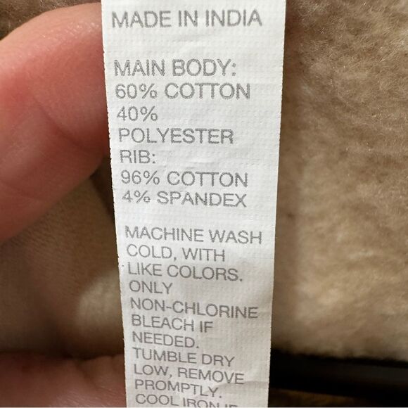 Zella “All Day” Tan Oxford Hoodie Sweatshirt – Size Small – NWT - Picture 4 of 9